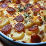 Gratin Rustique de Pommes de Terre au Chorizo et Béchamel de Tomate : Une Recette Incroyable Ultime 3 ezx7i4aup5vfpwycsooh