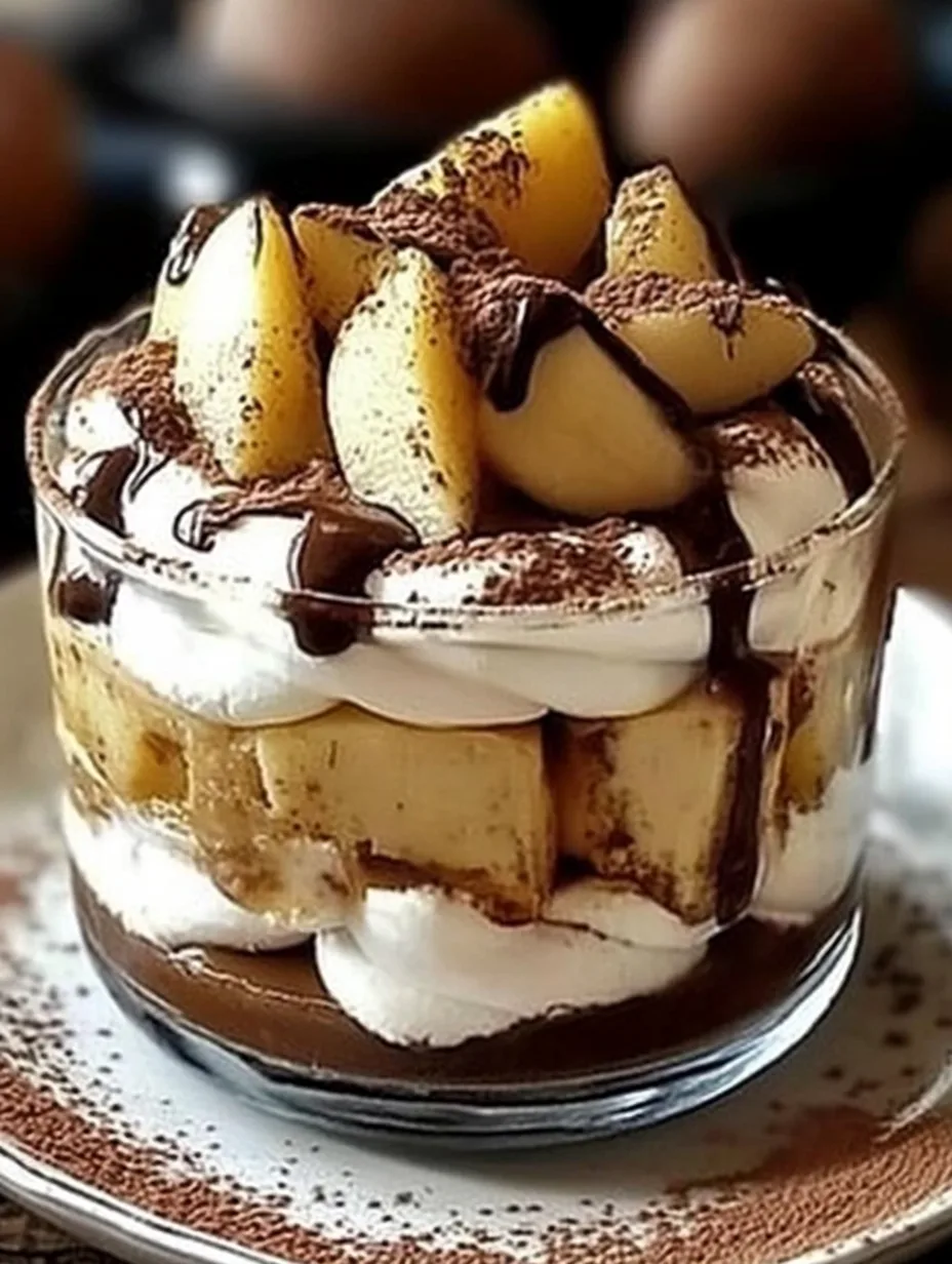 Tiramisu aux pommes caramélisées et aux pépites de chocolat : Une Recette Incroyable Ultime 2