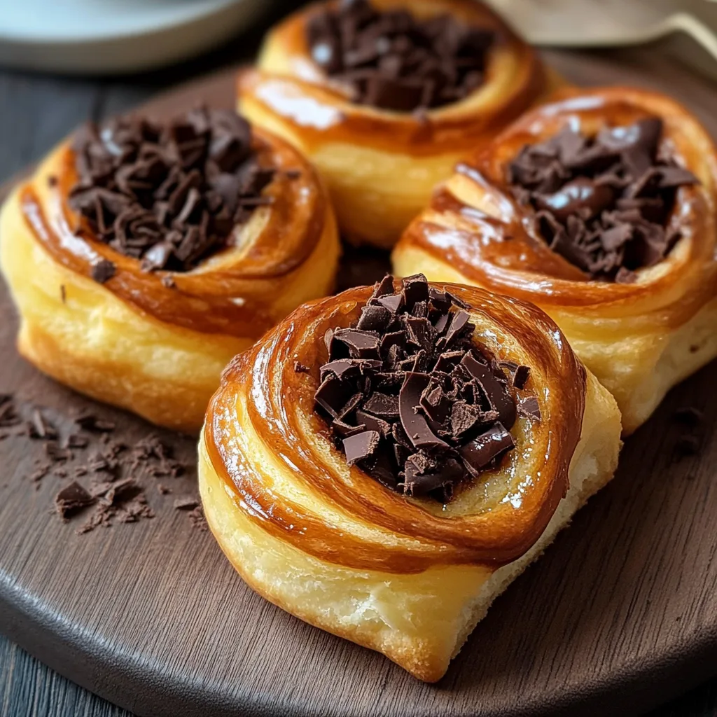 Roulés à la Crème Pâtissière et Chocolat : Une Recette Incroyable Ultime 2